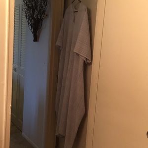 Sky blue kaftan/Abaya/dress XL 16-18 NEw Handmade